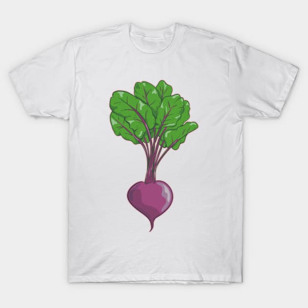 Beetroot Beets T-Shirt by mailboxdisco